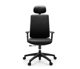 BF8200 Πολυθρόνα Γραφείου Διευθυντή, Pu Μαύρο