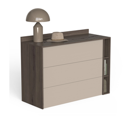 Bino Συρταριέρα με 3 Συρτάρια 122x45xH87cm