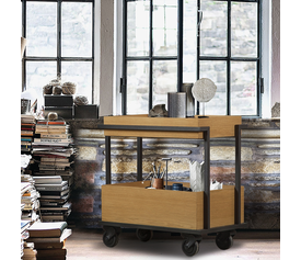 Τροχήλατο βοηθητικό τραπεζάκι Bob TSA  55*50*35