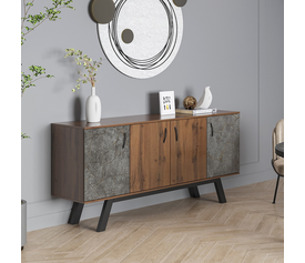 No8 Μπουφές 4Φυλλος 180x44.5xH85cm