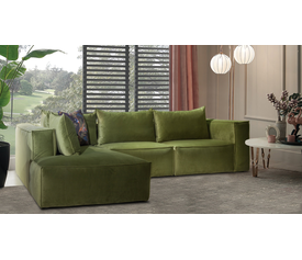 Box Corner Sofa 330x230xB110cm