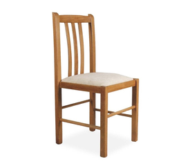 Παραδοσιακή Καρέκλα Ελληνικής Κατασκευής BTP 465  Οξιά / Ύφασμα 46.5x40xH90cm