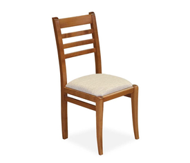 Παραδοσιακή Καρέκλα Ελληνικής Κατασκευής BTP 467 Οξιά / Ύφασμα 46.5x40xH95cm