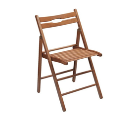 Ξύλινη Πτυσσόμενη Καρέκλα Ελληνικής Παραγωγής BTP 492 43x49xH43/78cm