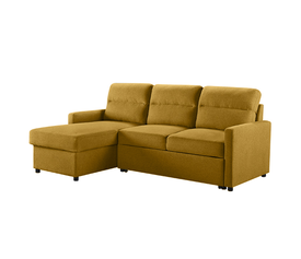 TUCAN ΚΑΝΑΠΕΣ ΚΡΕΒΑΤΙ ΓΩΝΙΑ ΑΝΑΣΤΡΕΨΙΜΗ ΜΟΥΣΤΑΡΔΙ 213x148x93