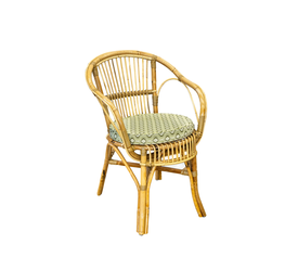 πολυθρόνα φυσικό bamboo 61*56*80 rig c-262