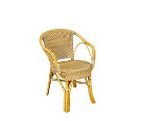 πολυθρόνα φυσικό bamboo 60*58*81 rig c-262 weave