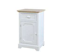 KIMOLOS ΚΟΜΟΔΙΝΟ 1ΠΟΡΤΑ 1ΣΥΡΤΑΡΙ ΛΕΥΚΟ ΦΥΣΙΚΟ 43x35x71