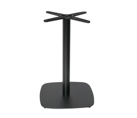 PRATO-C Βάση Τραπεζιού 45x45cm H.72cm με ρεγουλατόρο Μέταλλο Βαφή Μαύρο / 13,00kg