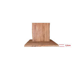 LIZARD-W Slim Επιφάνεια Τραπεζιού, Ξύλο Ακακίας Φυσικό