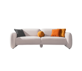 PUFFY ΚΑΝΑΠΕΣ 3ΘΕΣΙΟΣ CREAM 240x110x85