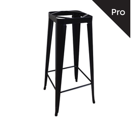 RELIX Βάση Τραπεζιού Bar-Pro, Μέταλλο Βαφή Μαύρο