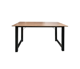 ΓΡΑΦΕΙΟ Μέταλλο Βαφή Μαύρο, Απόχρωση Καρυδί