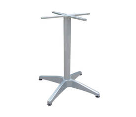 FACTORY Βάση Τραπεζιού Αλουμίνιο Απόχρωση Silver (2,30kg)