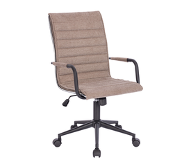 SENSO ΚΑΡΕΚΛΑ ΓΡΑΦΕΙΟΥ BEIGE ΜΑΥΡΟ 52x60x101.5