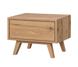 Κομοδίνο Δρυς με Συρτάρι 60×45×43 cm