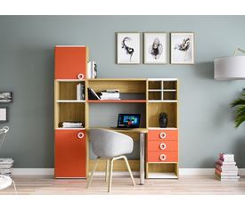 ΣΥΝΘΕΣΗ ΠΑΙΔΙΚΟ ΓΡΑΦΕΙΟ DALI-COMP2 182*195*68