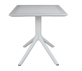 CONTRACT ΤΡΑΠΕΖΙ 4ΓΩΝΟ ΠΟΛΥΠΡΟΠΥΛΕΝΙΟ ΛΕΥΚΟ 70x70x75cm