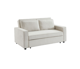 CUBO ΚΑΝΑΠΕΣ ΚΡΕΒΑΤΙ 3ΘΕΣΙΟΣ OFF WHITE 172x89x89