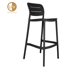 ZURICH ΣΚΑΜΠΟ BAR ΜΑΥΡΟ 50x48.5x103.5