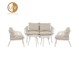 BINGO ΣΑΛΟΝΙ SET 1+2+2 OFF WHITE