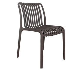 MODA Καρέκλα-Pro Στοιβαζόμενη PP - UV Protection, Απόχρωση Mocha