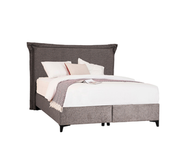 LONGWAVE ΚΡΕΒΑΤΙ ΜΕ ΑΠΟΘΗΚ. ΧΩΡΟ (ΓΙΑ ΣΤΡΩΜΑ 160x200cm) ΓΚΡΙ 34-900 207x180x140