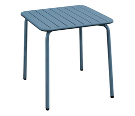 BRIO Slat Τραπέζι-Pro Κήπου - Βεράντας, Μέταλλο Βαφή Sandy Blue 5415C