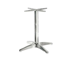 FACTORY Βάση Τραπεζιού Αλουμίνιο Απόχρωση Shiny Silver (3,35kg)