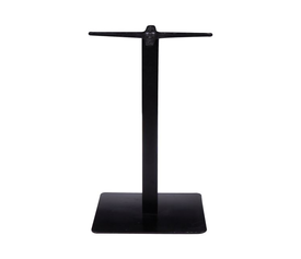 PRATO Βάση Τραπεζιού Μέταλλο Βαφή Μαύρο, Cross 45x45cm (17,50kg)