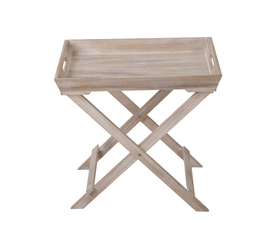 BUTLER SIDE TABLE ΠΤΥΣ/ΜΕΝΟ-Η ΦΥΣΙΚΟ 48.5x32x48.5