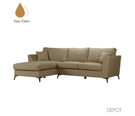BOEL ΚΑΝΑΠΕΣ ΓΩΝΙΑ ΑΡΙΣΤΕΡΗ BEIGE 280x170x92