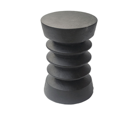 VIDA SIDE TABLE ΜΑΥΡΟ 38x38x57