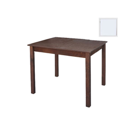 Ταβέρνας Τραπέζι Λυόμενο Οξιά - Κόντρα Πλακέ, Βαφή Εμποτισμού Λάκα Άσπρο