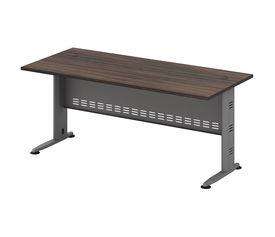 COMPACT Γραφείο Απόχρωση Γκρι - Σκούρο Καρυδί