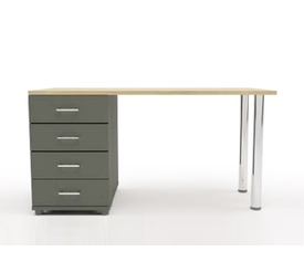 Dante Desk - Melamine 140x60xΗ72cm