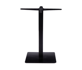 PRATO Βάση Τραπεζιού Μέταλλο Βαφή Μαύρο, Cross 60x60cm  (16,90kg)