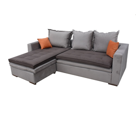 Γωνιακός καναπές ελληνικής κατασκευής 240*170*100 krj dioni