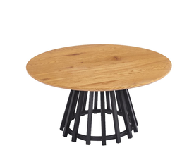 Forio Round Living Room Table 80x40 cm