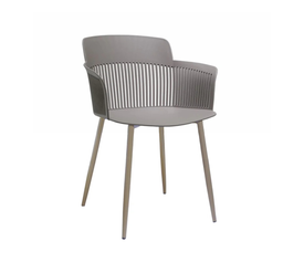 BARI ΠΟΛΥΘΡΟΝΑ ΠΟΛΥΠΡΟΠΥΛΕΝΙΟ TAUPE 53,5Χ58Χ77,5cm