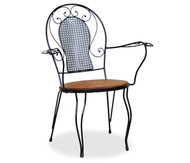 Γαλβανισμένη Πολυθρόνα Φερ Φορζέ Νέου Τύπου, Με Σουηδικό Ξύλο