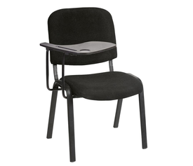 SIGMA Καρέκλα Θρανίο, Μέταλλο Βαφή Μαύρο, Ύφασμα Μαύρο