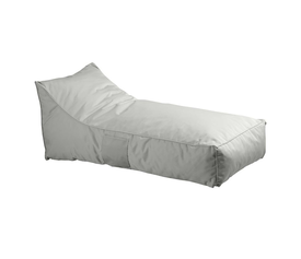 TACO Πουφ Ξαπλώστρα Ανάκλιντρο, 100% Αδιάβροχο Ύφασμα Γκρι