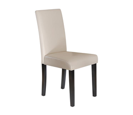 MALEVA-L Καρέκλα PU Ivory - Wenge