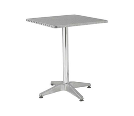 PALMA Τραπέζι Τετράγωνο Αλουμινίου