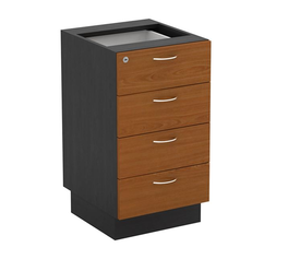 EXECUTIVE Συρταριέρα Επέκτασης Dark Grey - Cherry