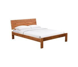 CAPITAL BED , FOR MATRESS 90/150 /160 x200cm, ACACIA Natural