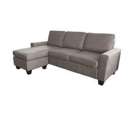 PORTLAND-W Καναπές Σαλονιού - Καθιστικού, Γωνία Αναστρέψιμος Ύφασμα Cappuccino