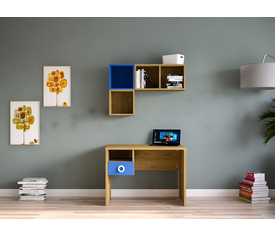 ΣΥΝΘΕΣΗ ΓΡΑΦΕΙΟ-ΕΤΑΖΕΡΑ EASY ΕΛΛΗΝΙΚΗΣ ΚΑΤΑΣΚΕΥΗΣ AFS 100x60x72cm