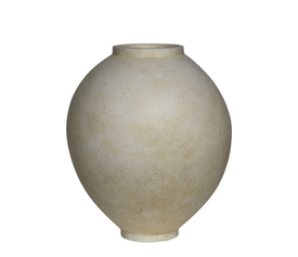 VASE-1 Βάζο Cement, Απόχρωση Beige Φ48x55cm
